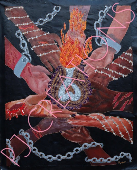 Exhibition with VOWMK and MKACT to stop violence against women!